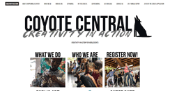Desktop Screenshot of coyotecentral.org
